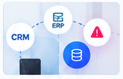 Disconnected CRM and ERP
